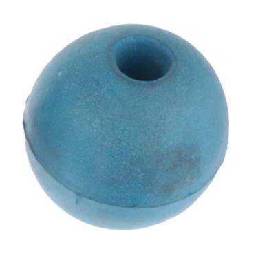 Imagem de Dynwave Marcador de pesca com bóia de corda, furo de 1,5 cm, âncora para barco, bóia, canoa e caiaque, bóia para doca, piscina, aquicultura, trilha de pesca, Azul