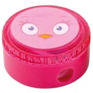 Imagem de Apontador Angry Birds Redondo - Tris, Rosa