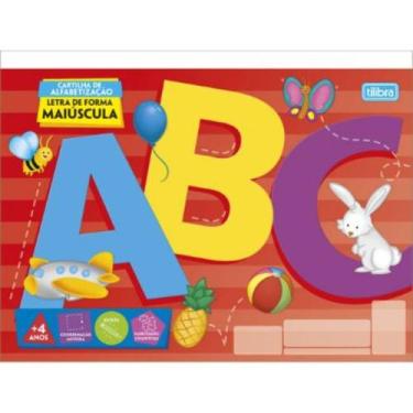 Imagem de Caderno De Alfabetização Letra De Forma Tilibra 32 Folhas