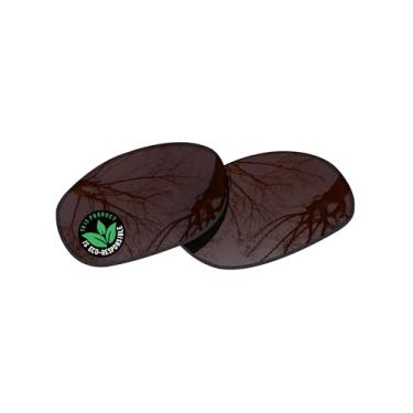 Imagem de Raydi Lentes de reposição de policarbonato para óculos de sol quadrados RayBan RB4033 60 mm - marrom âmbar - polarizado