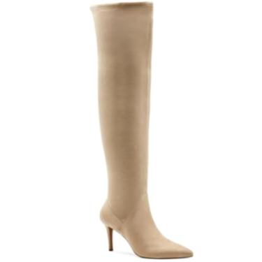 Imagem de Jessica Simpson Womens Abrine Tall Over-The-Knee Boots Beige 8 Medium (B,M)