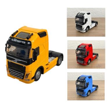 Imagem de Miniatura Caminhão Scania 770 S V8 Trucado - Com Luz E Som (LARANJA)