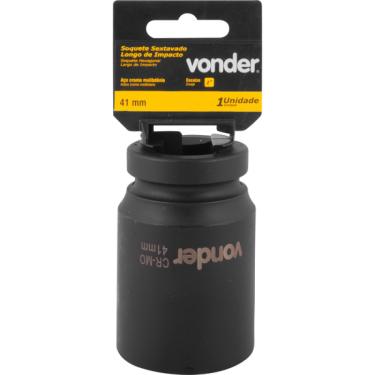 Imagem de Soquete Sextavado Impacto Longo Enc 1" 41mm Aço Cromo Vonder