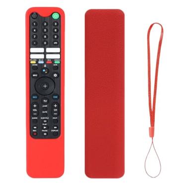 Imagem de Capa para controle remoto Sony TV, para controle remoto Sony RMF-TX621U RMF-TX520U RMF-TX500T RMF-TX621E RMF-TX520E - Não brilha vermelho