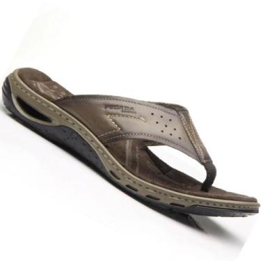 Imagem de Chinelo Pegada 131663 Masculino, Marrom, 42