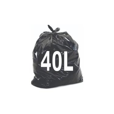 Imagem de Saco De Lixo 40 Litros Resistente 100 Unidades - Higipack