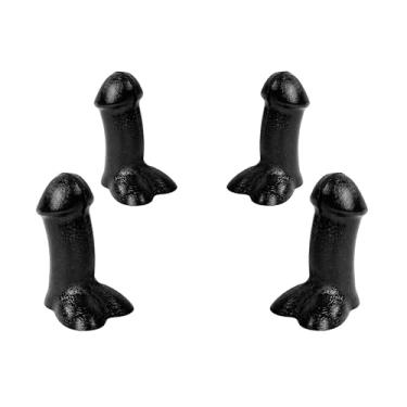 Imagem de Tampas de válvula de pneu engraçadas - 4 peças de tampas de haste de válvula de lápis, tampas de pneu de brincadeiras, acessórios universais de roda para carro, bicicleta, motocicleta, presentes de