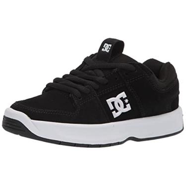 Imagem de DC Lynx Zero tênis masculino casual cano baixo skate, Preto/branco, 9.5