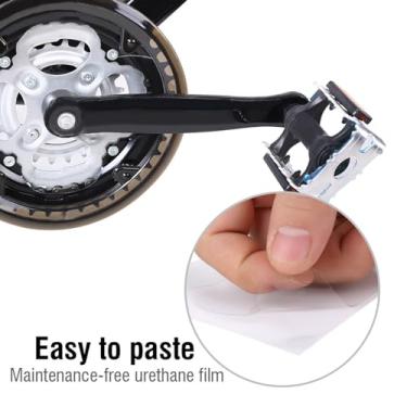 Imagem de Adesivo de Proteção contra Quadros de Bicicleta, Filme Transparente, Não Arranhão, Escudo de Radiação UV, Fácil de Colar, para a Estrutura da Bicicleta da Montanha