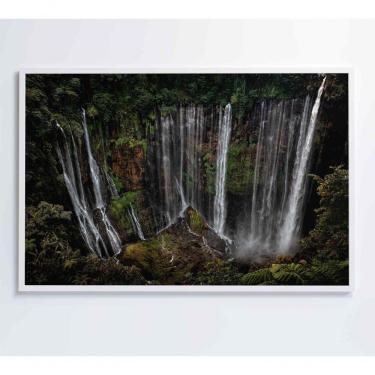 Imagem de Quadro Cachoeiras 60x40 Cm Adesivo Fotográfico