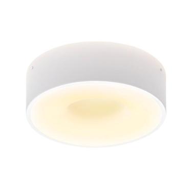 Imagem de Plafon Taschibra Sushi Redondo Com 4 Lâmpadas 3000k Bivolt Branco