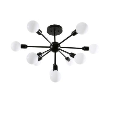 Imagem de Plafon Taschibra Sputnik Preto E27 Bivolt