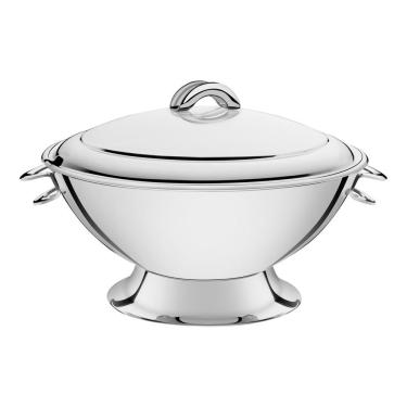 Imagem de Sopeira Tramontina Service Inox Com Tampa 24 Cm 2,75 L
