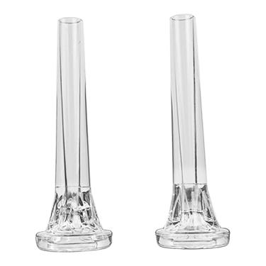 Imagem de menolana Bocal de substituição para trompete, bocal de acrílico fácil de limpar, acessório para instrumentos musicais para uso do músico e prática, 3c 7c