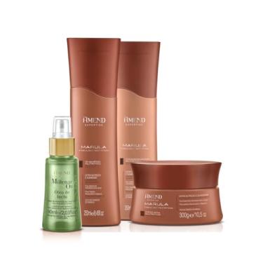 Imagem de Amend Expertise Marula Fabulous Shampoo 250ml + Condicionador 250ml + Mascara 300ml + Millenar Oil Inchi 60ml