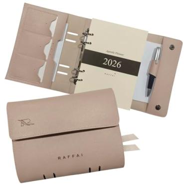 Imagem de Agenda Planner 2026 146-R Personalizada Raffai Couros