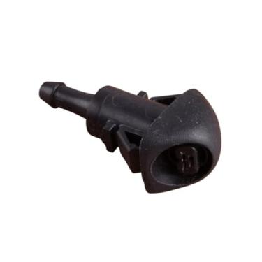 Imagem de Jatos de lavagem de para-brisas para Subaru para Legacy MK5 para Outback para Forester para Impreza GJ GP VA bocal de lavagem de para-brisa dianteiro spray preto jato 86636AJ10B