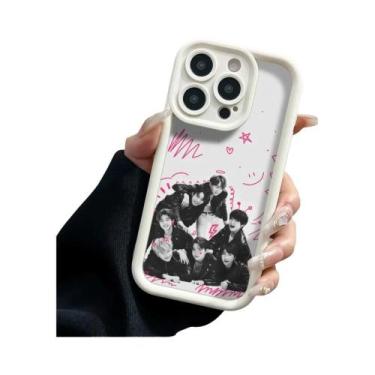 Imagem de 1 PC KPOP B-Bts Capa de telefone para iPhone 16 15 14 13 Pro Max 11 12