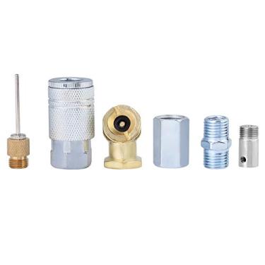 Imagem de Acouto Kit de Sopro Pneumático de 14 Unidades - Acessórios para Remoção de Poeira de Latão e Zinco, Design Ergonômico Com Ferramenta de Bicos - Limpeza Ideal Em Locais de Difícil Acesso