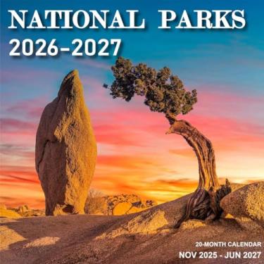 Imagem de Calendário 2026 - Calendário de parede de novembro de 2025 a junho de 2027, 3 idiomas (inglês, francês, espanhol), calendário de parede 2026 com marcação de feriado, papel premium para organização, 18