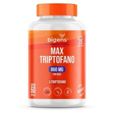 Imagem de BIGENS MAX TRIPTOFANO 860MG 60 CAPS-Unissex