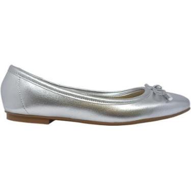 Imagem de Sapatilha Feminina Casual Dia a Dia Passeio Trabalho Bico Quadrado Detalhe em Laço Moleca 5829.100-Feminino