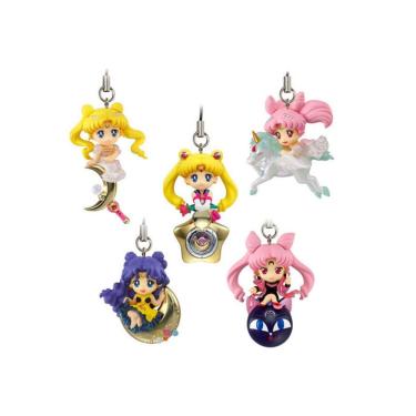Imagem de Coleção de brinquedos de figuras de anime Sailor Moon, 5 peças de PVC de 6 cm