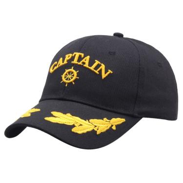 Imagem de Boné de beisebol Captains Anime Snapback Hat Algodão 56-58cm