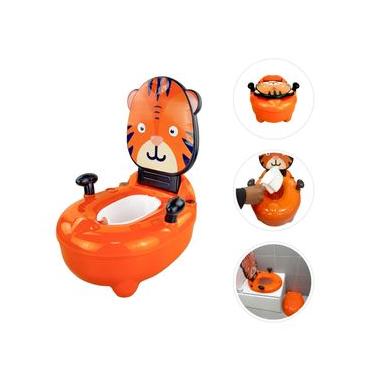 Imagem de Troninho Penico Infantil Musical Desfralde Tigre Replay Kids
