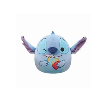 Imagem de Pelúcia Squishmallows 20Cm Do Stitch Com Batata Frita Disney