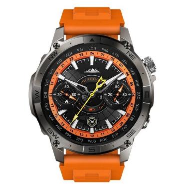 Imagem de Relógio Zeblaze Stratos 2 Plus Gps Amoled Bússola Altímetro Bluetooth Laranja