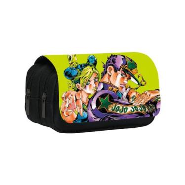 Imagem de Bolsa de lápis JoJo's Bizarre Adventures Kujo Jotaro Anime Pen - Yiwei