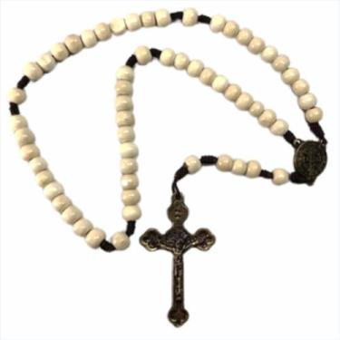 Imagem de 12 Terços de Madeira São Bento - Proteção e Fé - SJO Artigos Religioso