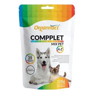 Imagem de Suplemento Alimentar Compplet Mix Pet A-z 120g - Organnact, 120g
