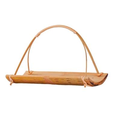 Imagem de Wswqop Bandeja para Sushi, Bandeja para Servir Lanches, Recipiente para Alimentos, Recipiente para, Prato para Aperitivos, Suporte para Sum em