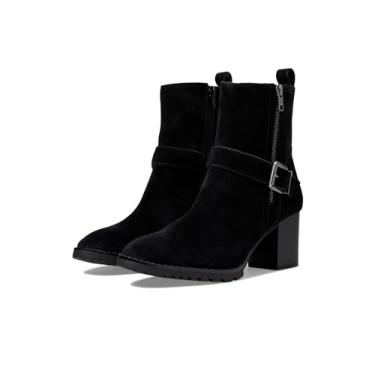 Imagem de Blondo Bota feminina Talyn impermeável no tornozelo, Camurça preta, 38