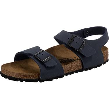 Imagem de Birkenstock Sandália masculina Arizona SFB, Azul marino, 7-7.5