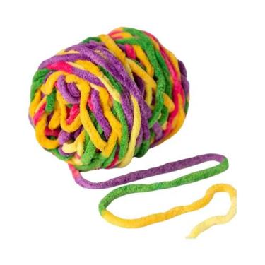 Imagem de Fio De Tricô De Chenille Macio, Linha De Algodão Ice Strip, Lã DIY Par