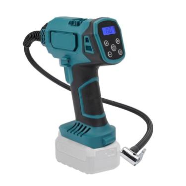 Imagem de Luocute Inflador de Pneus Sem Fio, Compressor de Ar Portátil de 120 PSI Com Display Digital e Desligamento Automático para Carros, Motocicletas, Bicicletas e Infláveis