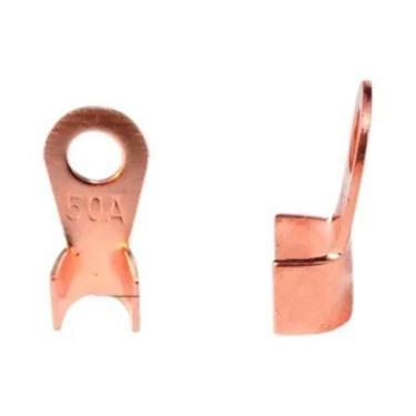 Imagem de Conector Terminal De Fio De Cobre Vermelho Sem Isolamento OT 5A-250A T