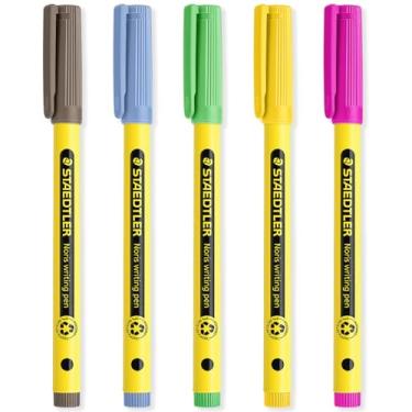 Imagem de STAEDTLER Caneta de escrita 307 Noris – Canetas de caligrafia – Largura da linha de 0,6 mm – Ideal para escola, trabalho, escritório, etc. (multicolorida)