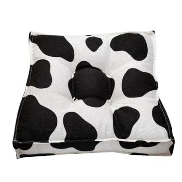 Imagem de Almofada Futon 45x45 Colorida para Assento e Decoração Sala Quarto Escritório (Cow)
