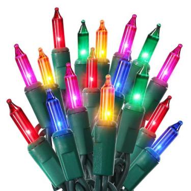 Imagem de Luces de Navidad ODEETRONIC Multicolor 6,6 m 100 Bombillas 120V