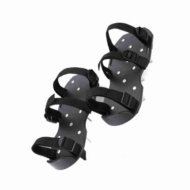 Imagem de Mingzhe Sandálias Aeradoras de Gramado para Serviço Pesado, Sapatos Com Pontas de Grama para Ferramenta Jardim (3 alças)