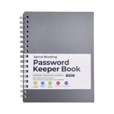 Imagem de Mini Livro De Armazenamento De Senhas Tamanho Carta Organizador De Sen