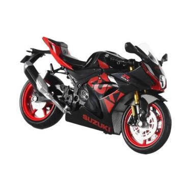 Imagem de Modelo De Motocicleta Em Escala 1:12 Diecast Aprilia RSV4 Suzuki GSX R