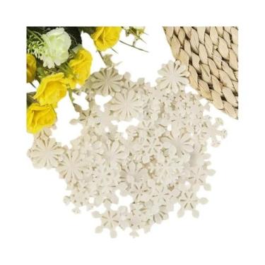 Imagem de 50 Adesivos De Floco De Neve 3D Que Brilham No Escuro Para Quarto Infa