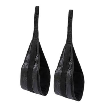 Imagem de Dynwave 2x Cintas Abdominais Suspensas para Exercícios de Elevação de Pernas, Equipamento para Treinamento Abdominal em Casa e Academia, Alça