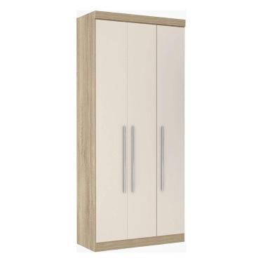 Imagem de Guarda Roupa 101,5 Cm 3 Portas 2 Gavetas Internas Master Luciane Móveis
