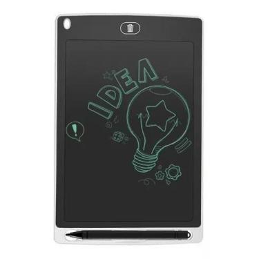 Imagem de Lousa mágica 10" lcd digital desenho infantil - MB UTILIDADES, Preto
